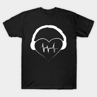 Listening to Heart ( White Edition ) T-Shirt